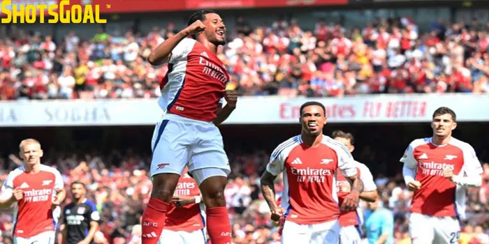 Hasil Piala Emirates Arsenal Menang Atas Lyon Declan Rice Rajanya Set Piace